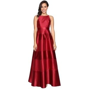 Adrianna Papell red gown